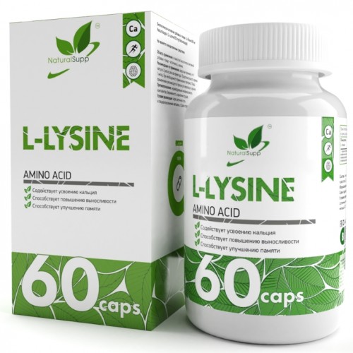 L-Lysine, 60 caps