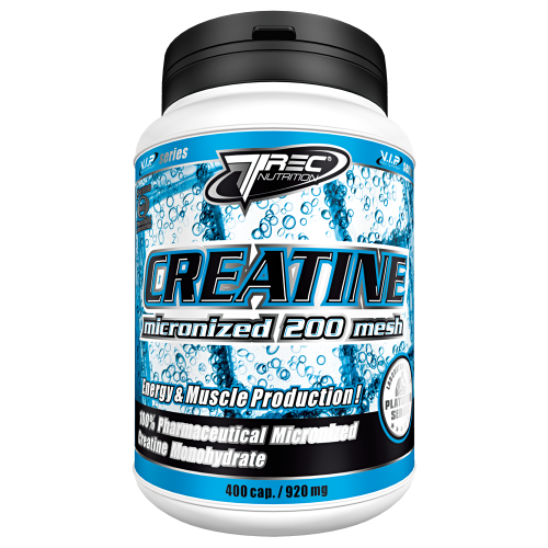 Creatine Micronized 200 Mesh, 400 капс.
