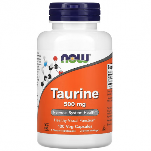 Taurine 500, 100 vcaps
