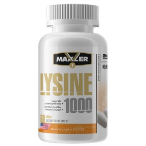 Lysine 1000, 60tabs