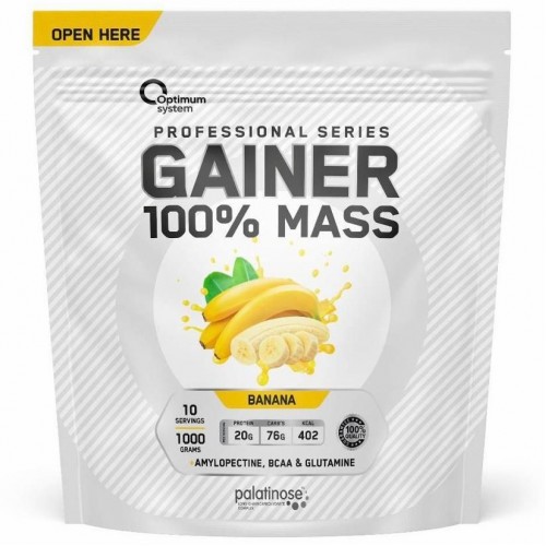 100% Mass Gainer, 1000g (Банан)
