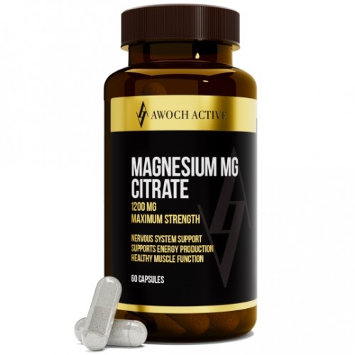 MAGNESIUM CITRATE, 60 caps