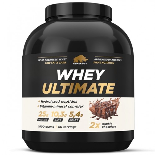 Whey Ultimate, 1800g (Двойной Шоколад)