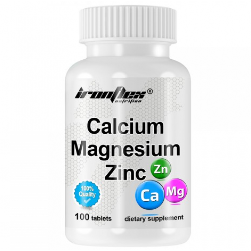 Calcium Magnesium Zinc, 100tabs