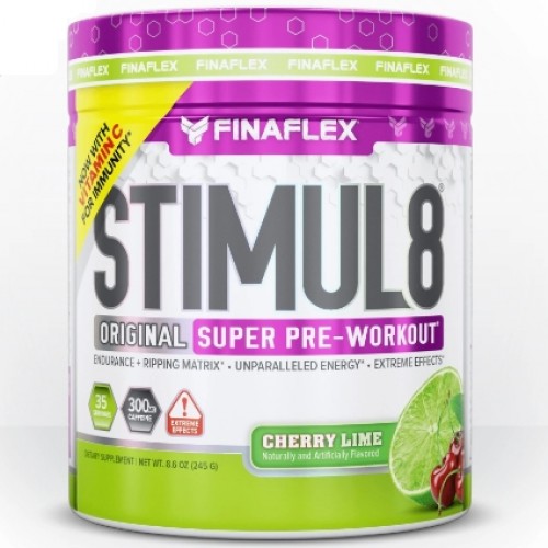 STIMUL8 Original Super Pre-Workout, 245g (Cherry Lime)