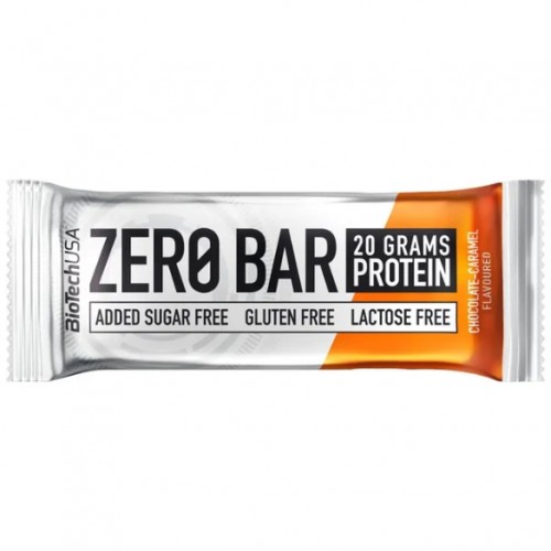 Zero Bar protein, 50g (Шоколад-Карамель)