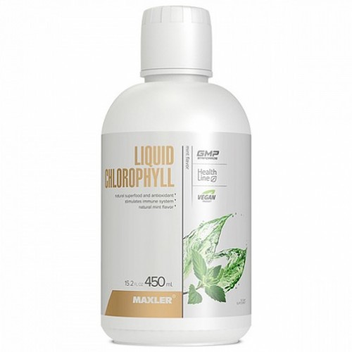Chlorophyll Liquid Vegan Product, 450 ml (Natural Mint) Хлорофилл