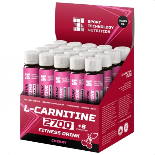 L-Carnitine 2700, ампула 25 мл (Вишня)