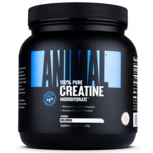Animal 100% Pure Creatine Monohydrate, 500g