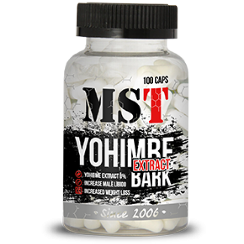 Yohimbe Bark (8% Extract Йохимбе), 100caps