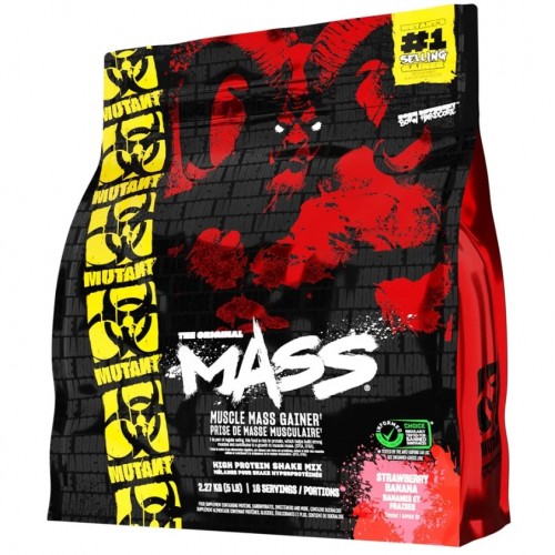 Mutant Mass 5 lb (2270g) - Strawberry Banana