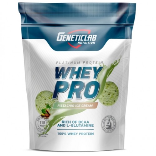 Geneticlab Nutrition - WHEY PRO, 1000g (Фисташковое мороженное)