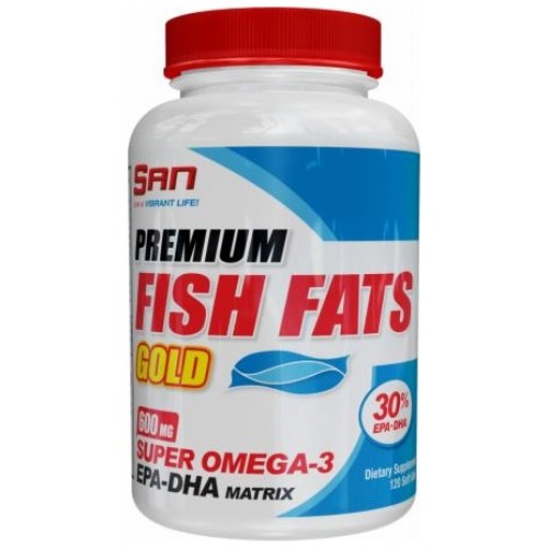 Premium Fish Fats Gold, 120 softgels