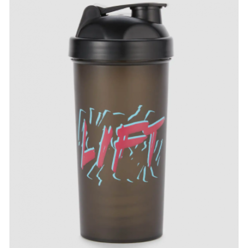 Lift Plastic Shaker, 600ml (Black)