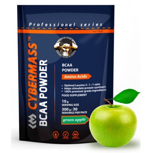 BCAA powder, 300g (Яблоко)