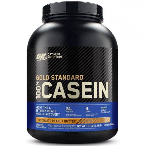 100% Casein Gold Standard, 1800g (Шоколадное арахисовое масло)
