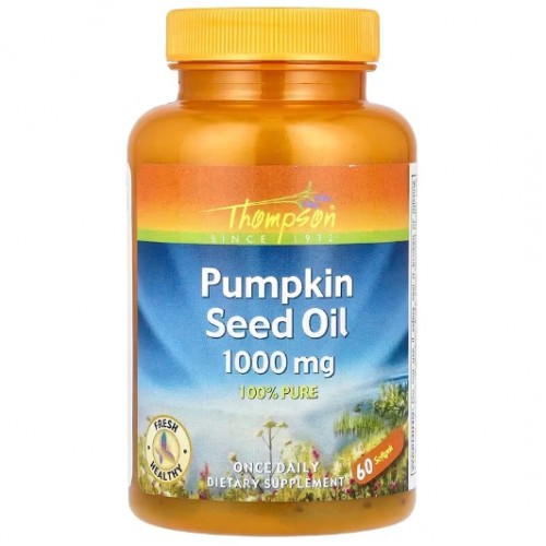 Pumpkin Seed Oil 1000, 60 softgels