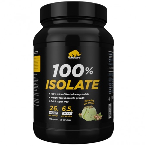 100% Whey Isolate, 840g (Фисташковое мороженое)