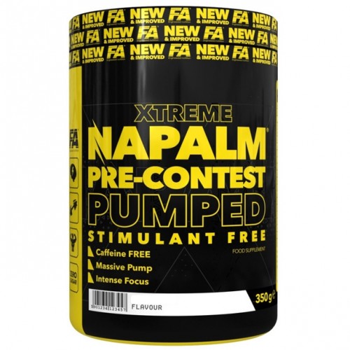 NAPALM Pre-contest Pumped Stimulant Free, 350g (Dragon fruit)