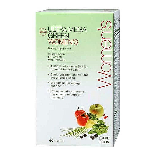 Ultra Mega Green Women's, 60 Caplets