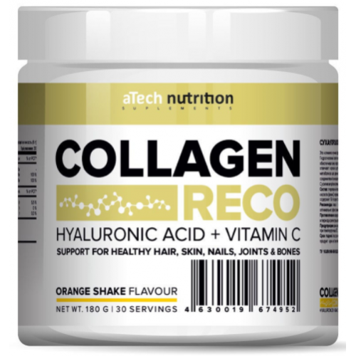 Collagen RECO, 180г (Апельсиновый шейк)