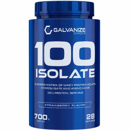 100 ISOLATE, 700g (Клубника)