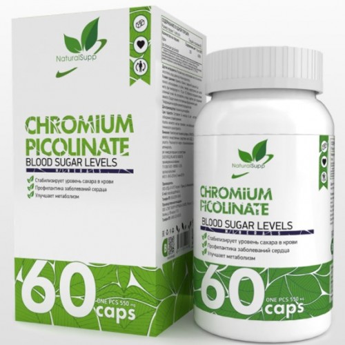 CHROMIUM PICOLINATE (ХРОМ), 60caps
