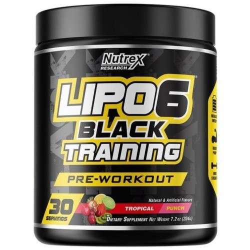 Lipo-6 Black Training, 30 serv (со вкусами)