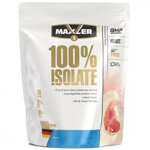 100% Isolate, 900g (Strawberry)