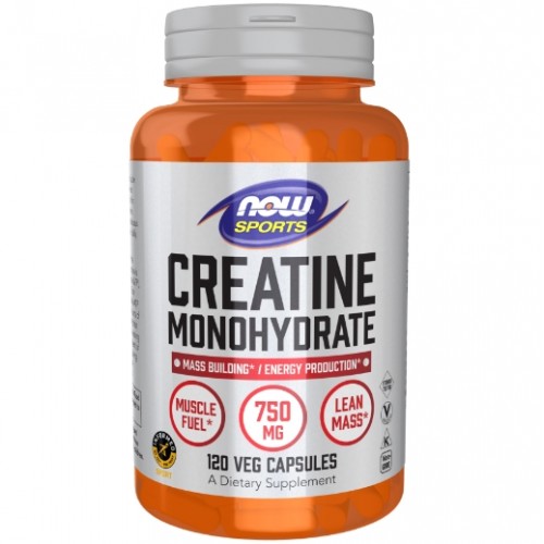 Creatine Monohydrate 750, 120 Veg Capsules