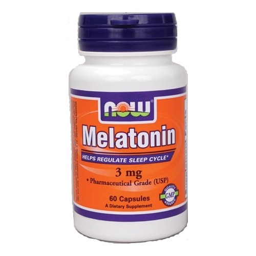 MELATONIN 3mg, 60caps