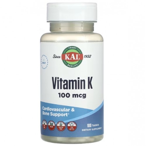 Vitamin K 100, 100 tabs