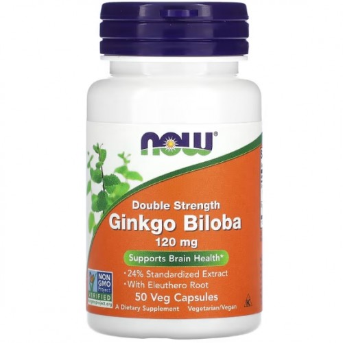 Ginkgo Biloba 120, 50 vcaps
