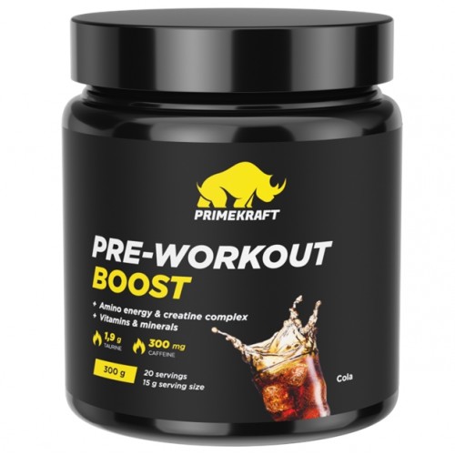 PRE-WORKOUT BOOST, 300g (Кола)