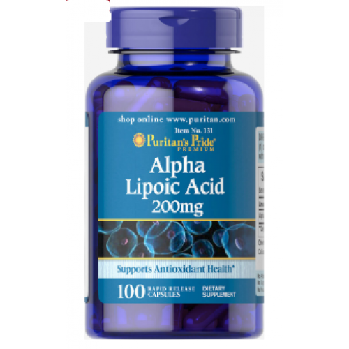 Alpha Lipoic Acid 200, 100 caps