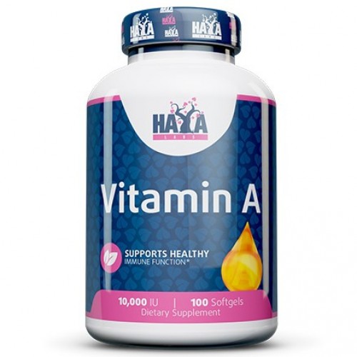 Vitamin A 10,000 IU, 100 Softgels