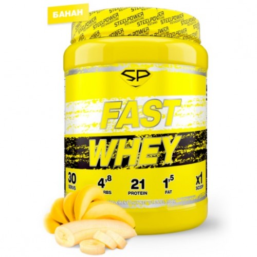 FAST WHEY PROTEIN, 900g (Банан)