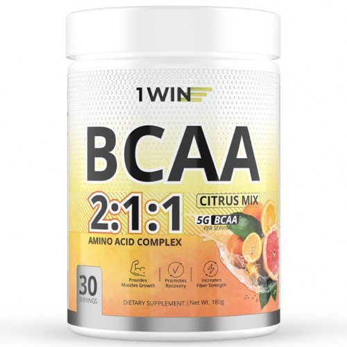ВСАА 2:1:1, 180g (Цитрусовый микс)