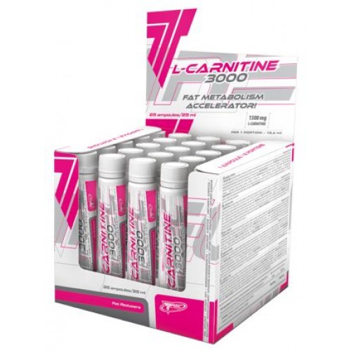 L-Carnitine 3000 в ампулах, 25 амп по 25 мл