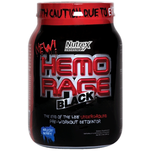 HEMO RAGE BLACK DMAA (герань), 908 gr.