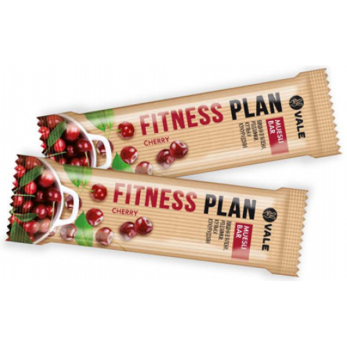 Fitness Plan Muesli Bar, 30g Cherry Cranberry