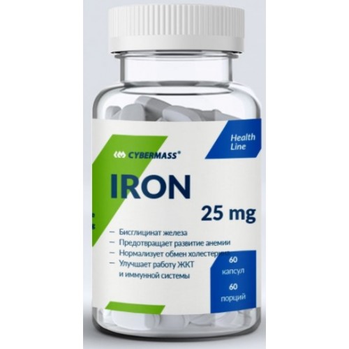 IRON 25, 60 caps