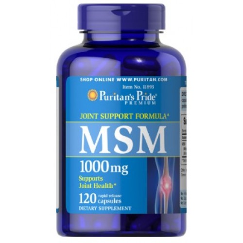 MSM 1000mg, 120caps