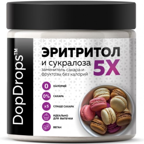 Эритритол 5Х, 450г