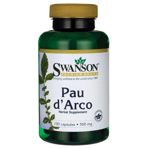 PAU D'ARCO 500 mg, 100 caps