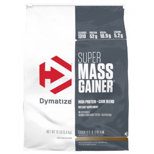 Super Mass Gainer, 5.45g (Cookies & Cream)