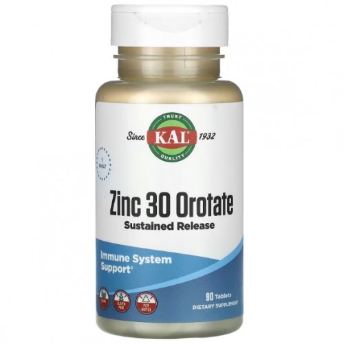 Zinc 30 Orotate, 90 tabs