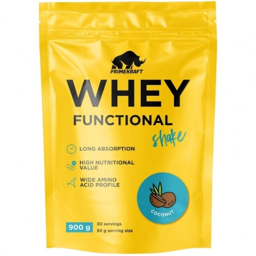 Whey Functional Shake, 900g (Кокос)