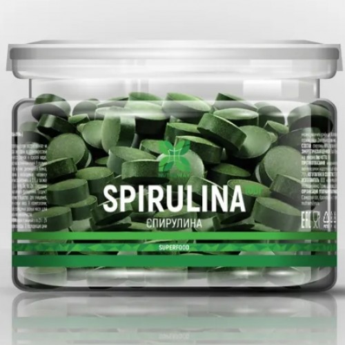 SPIRULINA (СПИРУЛИНА), 200 tabs (100г)