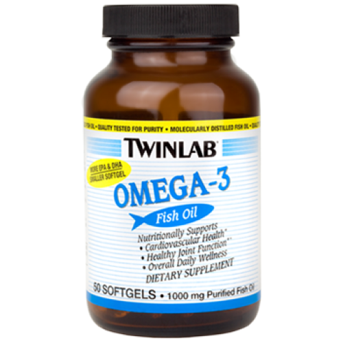 OMEGA-3 FISH OIL 1000 MG, 50 softgels